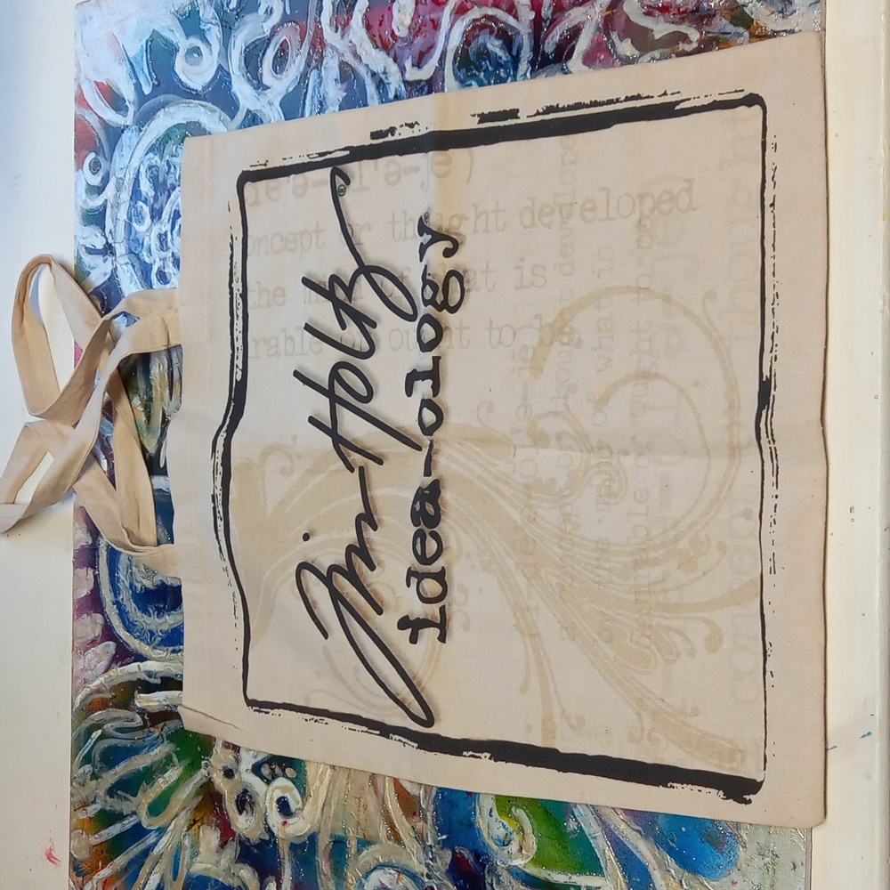 Tim Holtz canvas bag